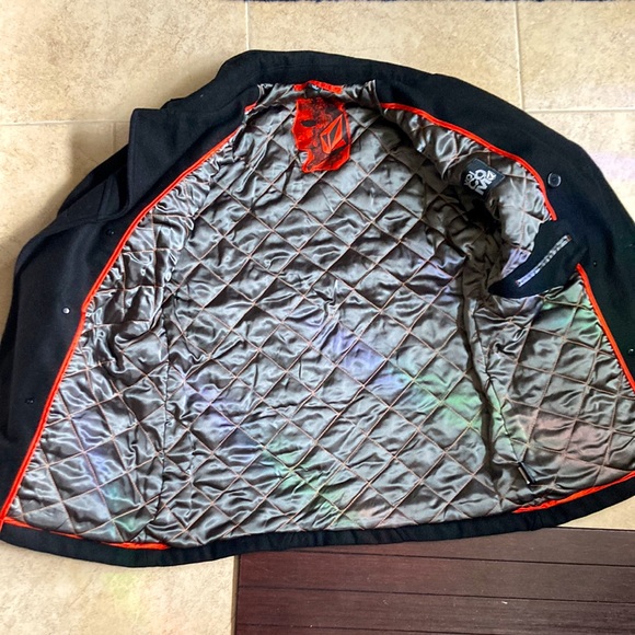 Volcom Military Wool Pea Coat - Nordstrom - Picture 4 of 7